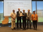 Canberra, Australia: Colin receives the 2023 WAPOR Asia Pacific Lifetime Achievement Award for his work on Peace Polls