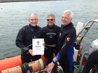 With the Bournemouth BSAC on the occasion of the 50th anniversary of the Glaucus undersea living experiment in 1995