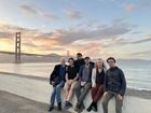 The RemeshAI team in San Francisco - September 2023 - Colin Irwin, Colin Megill, Daanish Masood, Andrew Konyak, Lisa Schirch and Aviv Ovadya - from Left to Right